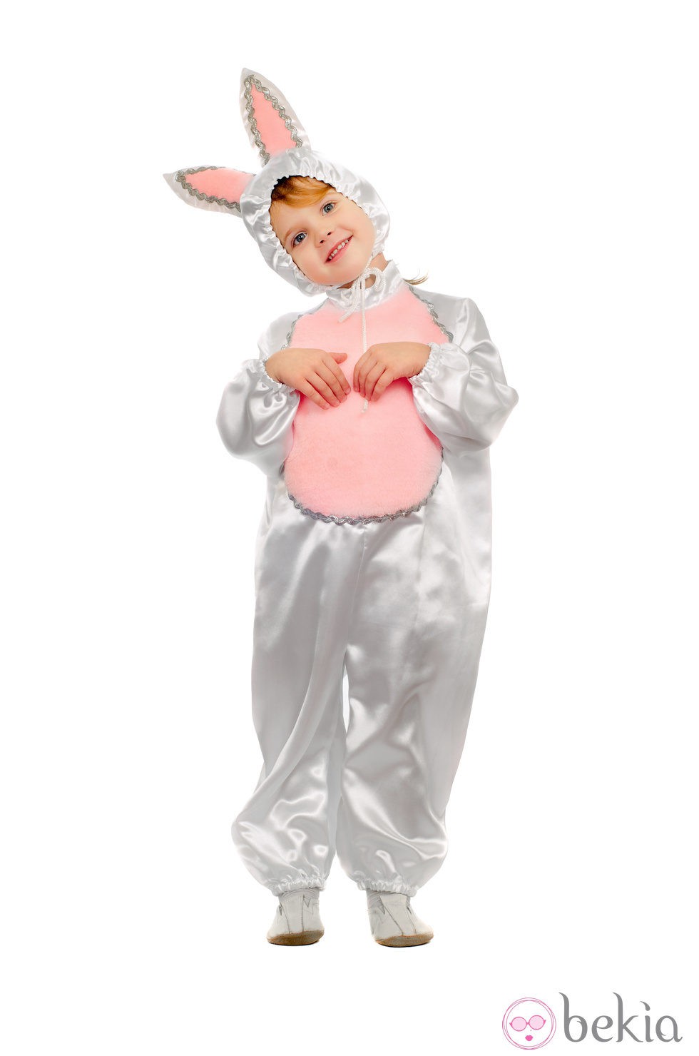 Máscara De Conejo De Peluche Para Halloween – Disfraz De Animal Cómodo, Con Visibilidad Y Boca Abierta, Talla Única Para Adultos Y Niños