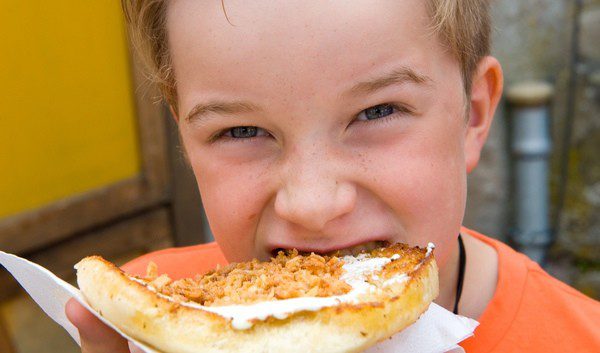 La merienda de los niños es fundamental