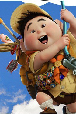 Russell, el niño de 'Up'