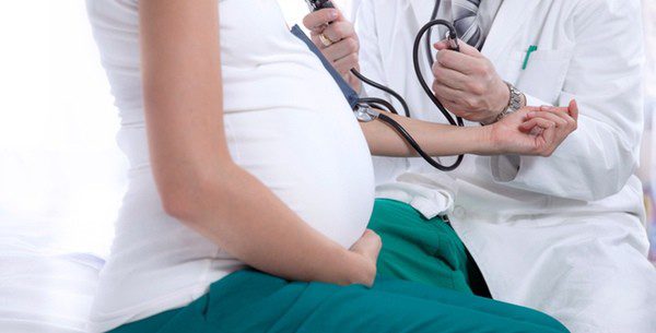 embarazada médico
