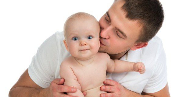 Padre con su hijo