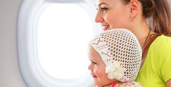 Te contamos cómo puedes volar con tu bebé