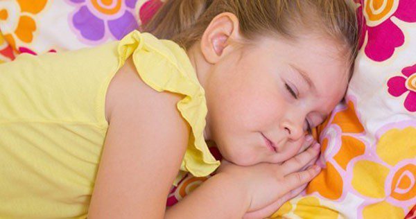 Preescolar durmiendo
