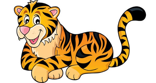 Dibujo de un tigre