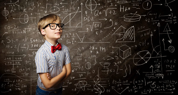 Niño inteligente