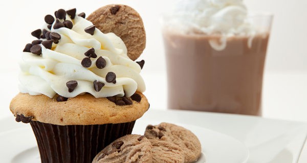 Cupcake con galletas