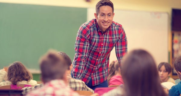 Profesor en el aula