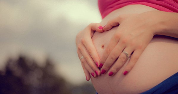 barriga de embarazada