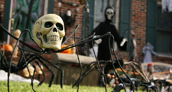 Jardin en Halloween
