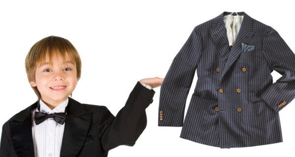 Niño de traje