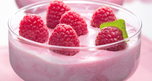 Crema de frambuesas