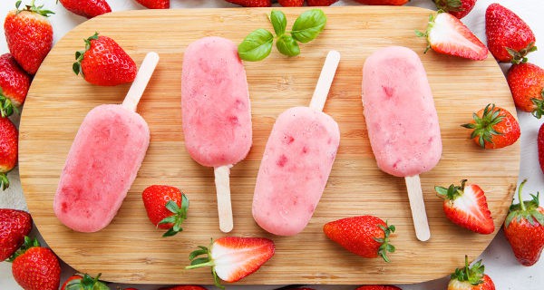 Polos de fresa