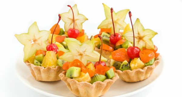 Canapes de frutas