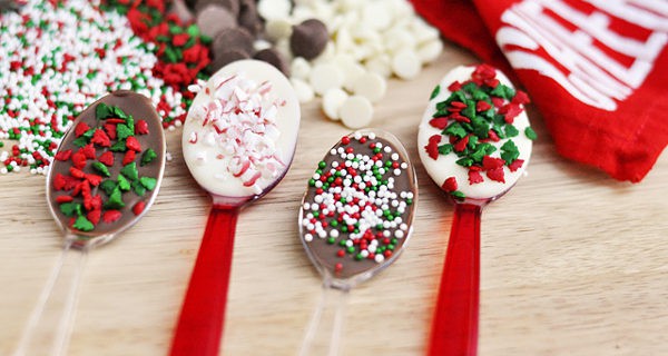 Cucharas de chocolate