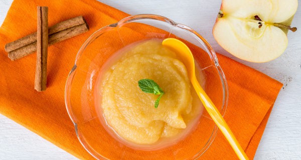 papilla de frutas