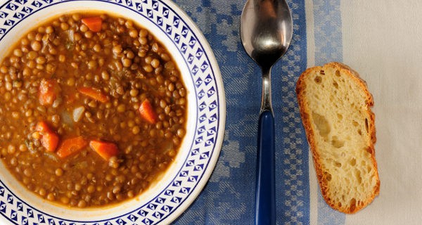 plato de lentejas