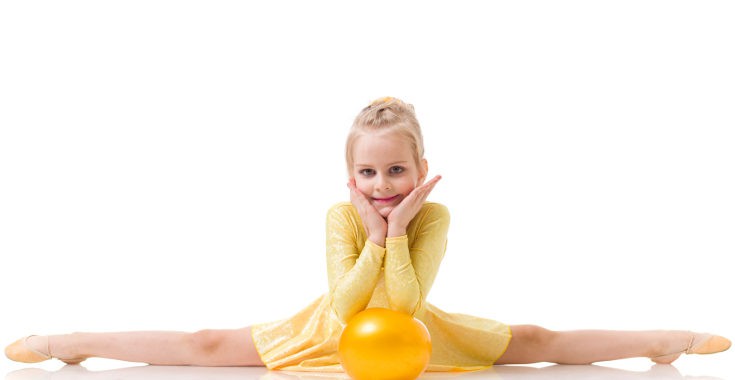La gimnasia rítmica desarrolla mucho nuestra flexibilidad