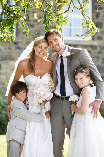 Tus hijos son también protagonistas en la boda