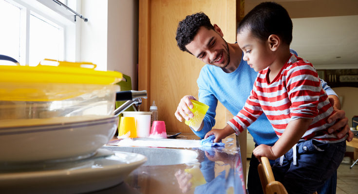 Colaborar en las tareas hace a los niños sentirme más valorados e integrados