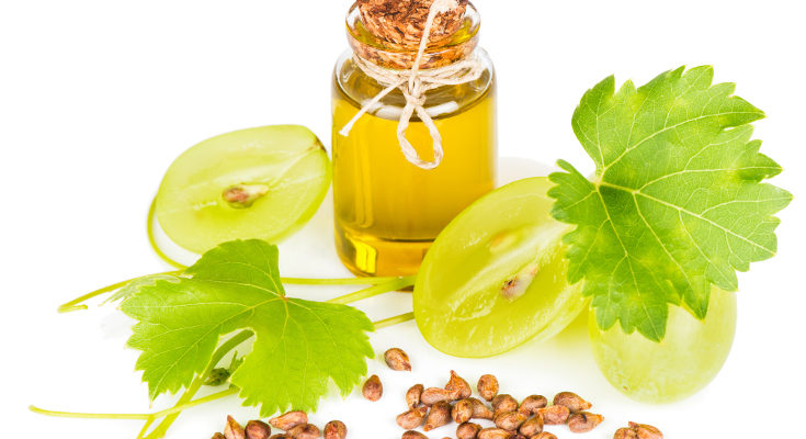 Este aceite está elaborado a partir de aceite de pepitas de uva