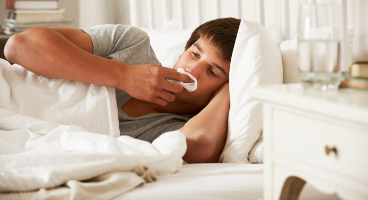 La mononucleosis hace que tengamos las amígdalas inflamadas