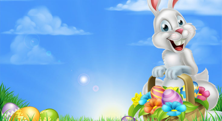 El conejo de Pascua deja huevos de colores para anunciar que Jesucristo ha resucitado
<p>