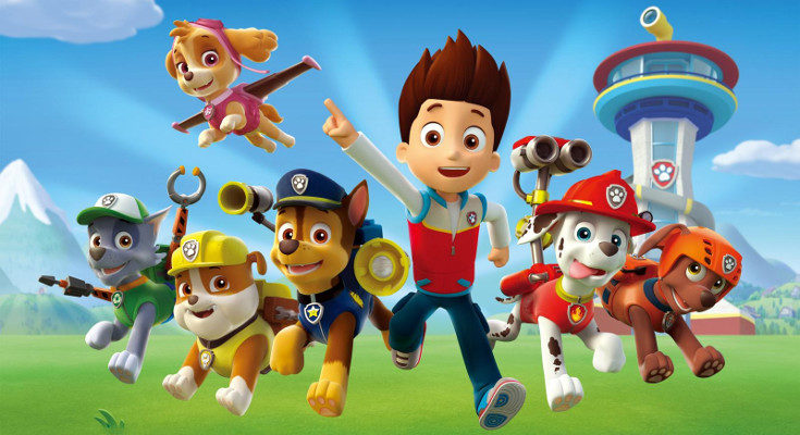 'La patrulla canina' es la serie más exitosa entre los niños y niñas