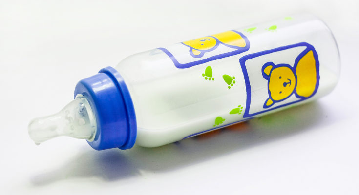 Los tipos de leche dependen de los meses que tenga el bebé