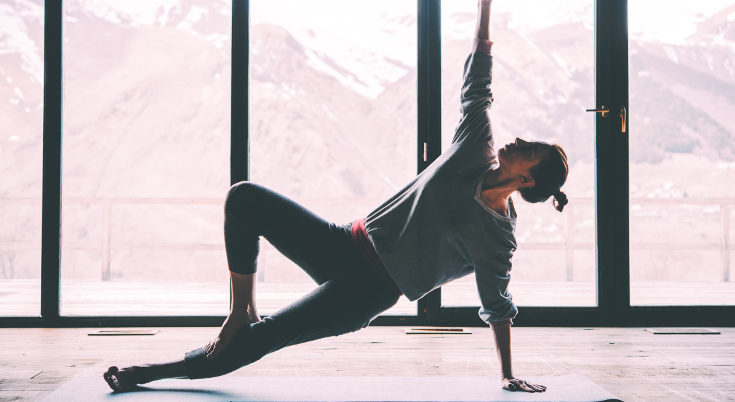 Incluso durante el embarazo podemos practicar el yoga