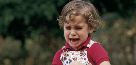 Niña llorando