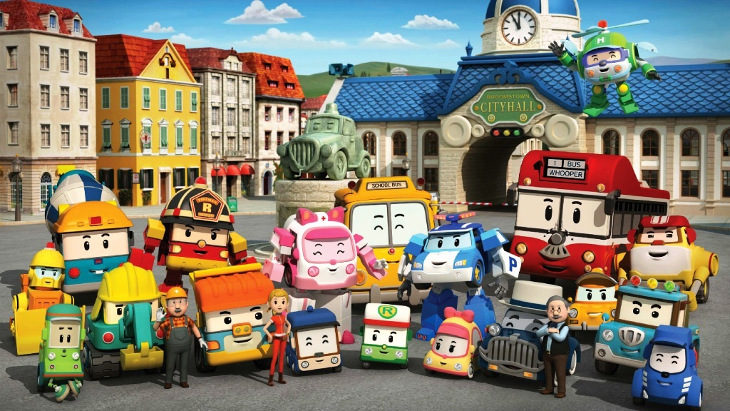 Robocar Poli es una de las series favoritas de los niños pequeños