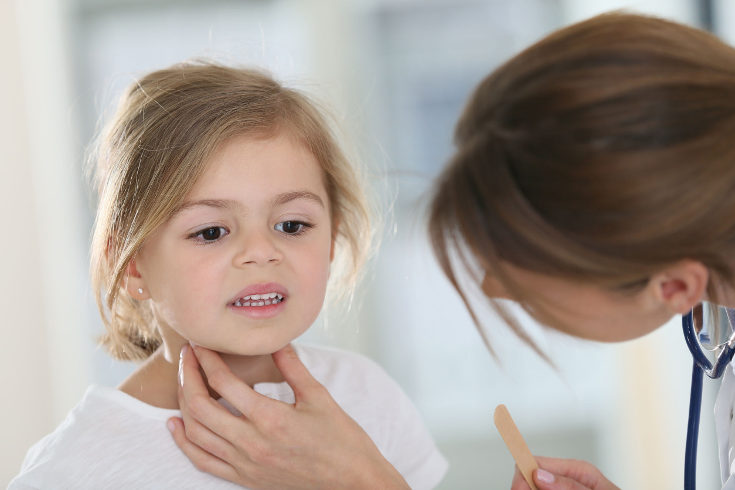 A los niños con vegetaciones es común que les cueste más tragar