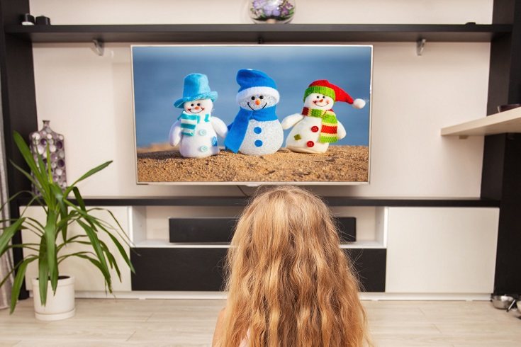 Se recomienda que los niños no vean más de 2 horas de televisión al día