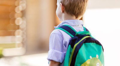 El primer día de colegio en preescolar