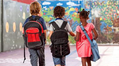 El primer día de colegio en educación primaria
