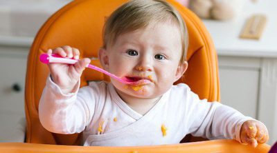 La alimentación del bebé a los 8 meses