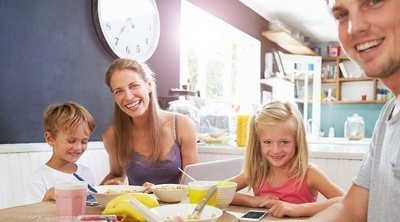 Beneficios de comer y cenar en familia