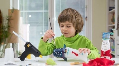 Manualidades para niños con material reciclado