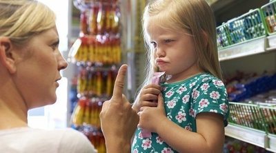 Evita las rabietas cuando estés en el supermercado