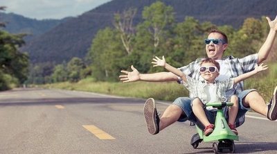 Enseña a tus hijos a mantener un buen humor