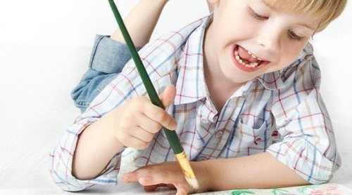 Cómo la pintura y el grafismo van unidos en la infancia