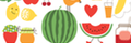 Dibujos para colorear de Frutas