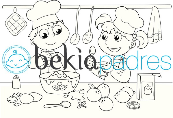 Dibujos Para Imprimir Y Colorear Cocineros Para Colorear - kulturaupice