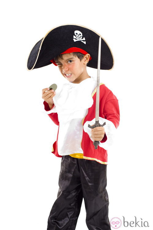 Disfraz de pirata para Halloween de niño