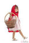 Disfraz de caperucita roja para niña