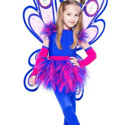 Disfraz de mariposa para niña