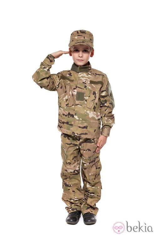 Disfraz de militar para niño