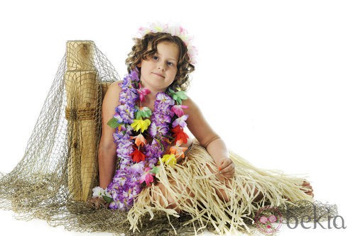 Disfraz de hawaiana para Halloween