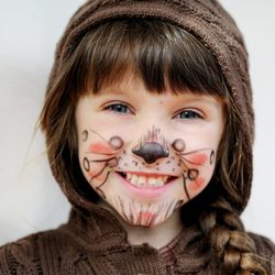 Maquillaje de gato para Halloween