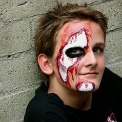 Maquillaje de herido para Halloween